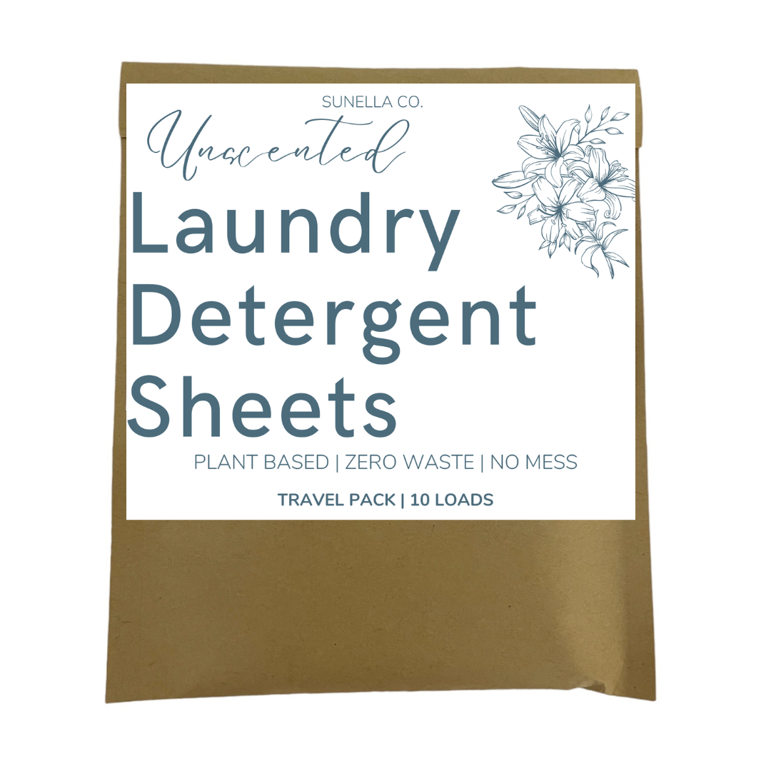 Zero-Waste Laundry Detergent Sheets (10 loads) Travel Pack