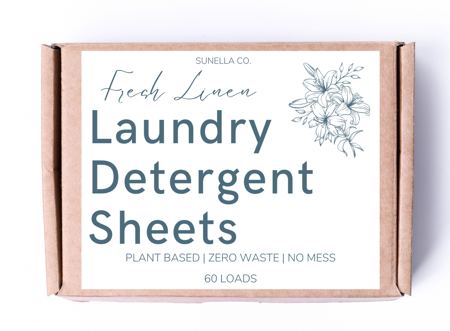 Zero-Waste Laundry Detergent Sheets (60 loads)