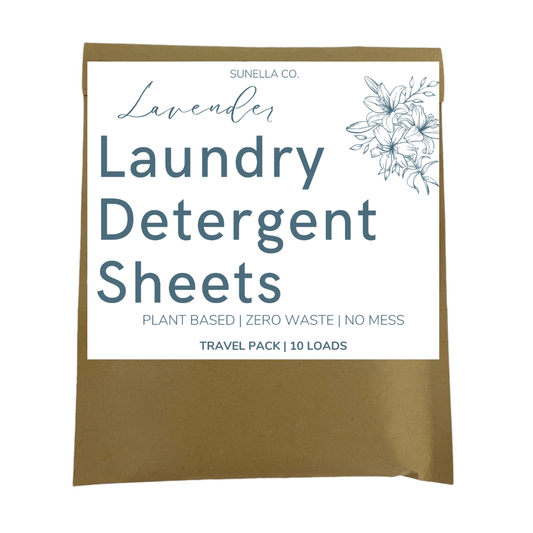 Zero-Waste Laundry Detergent Sheets (10 loads) Travel Pack