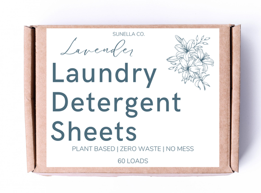 Zero-Waste Laundry Detergent Sheets (60 loads)