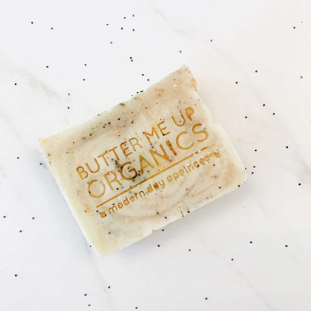 Lemon poppyseed exfoliating bar soap zero waste